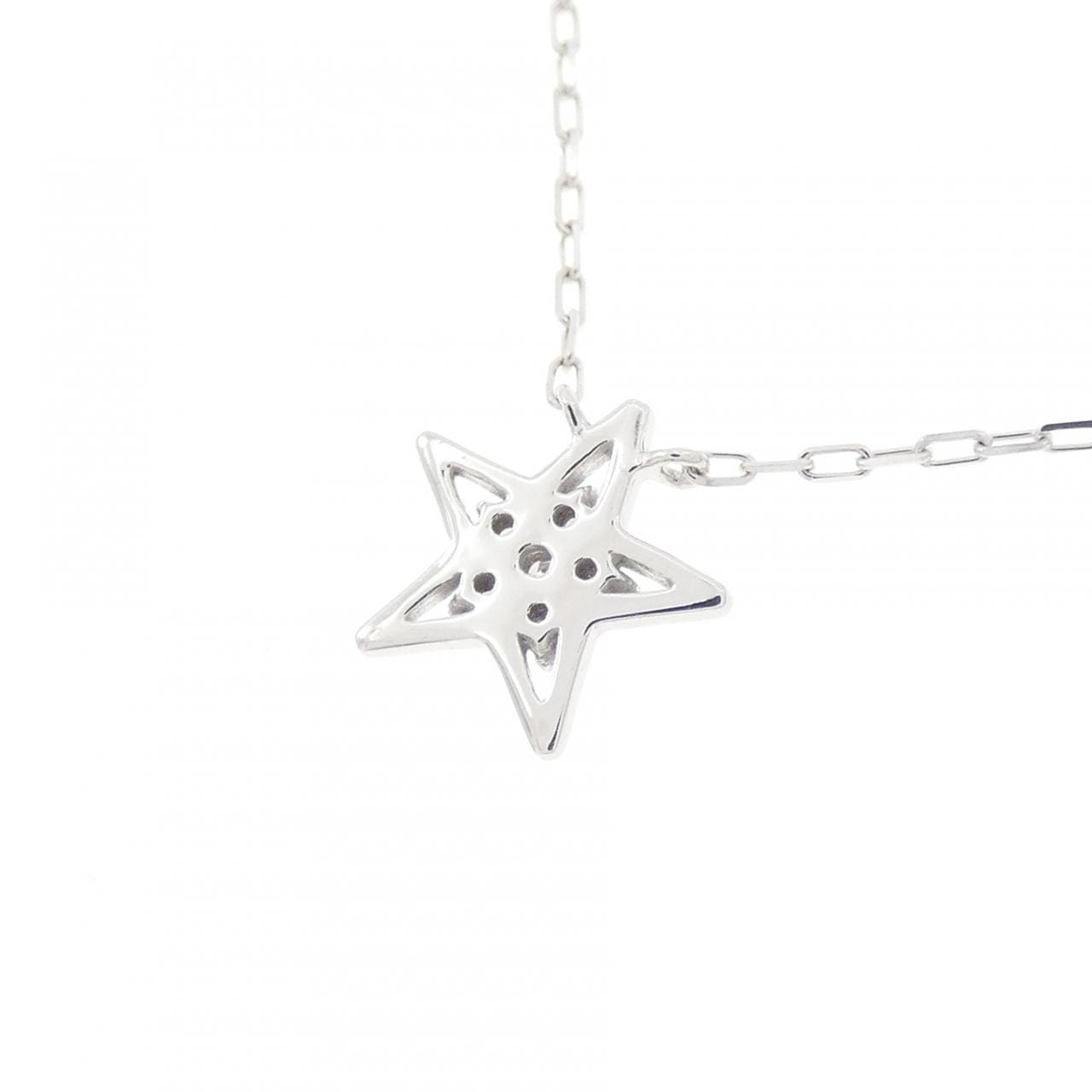 スタージュエリー ダイヤモンド ネックレス 0.02CT