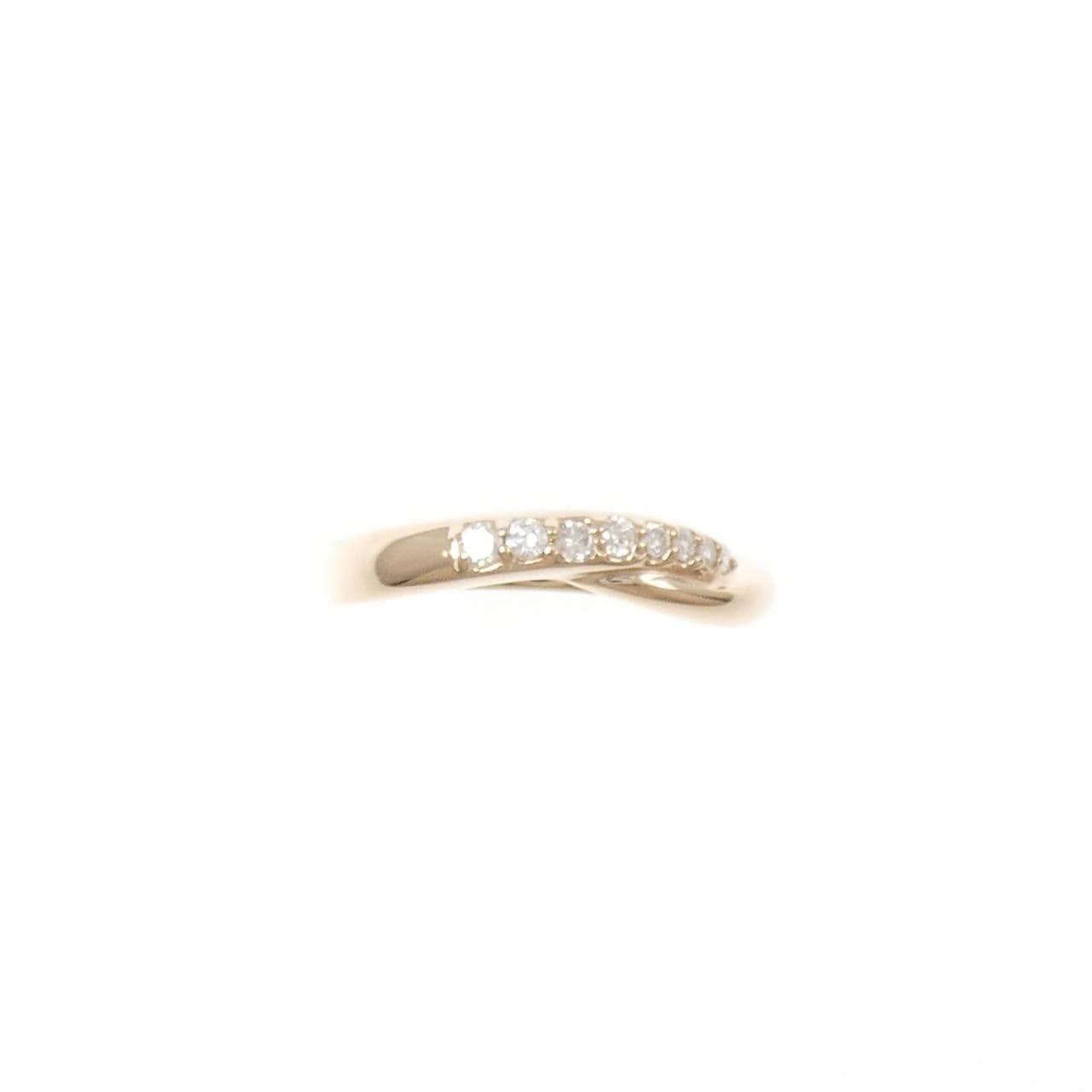 K18PG ダイヤモンド リング 0.10CT