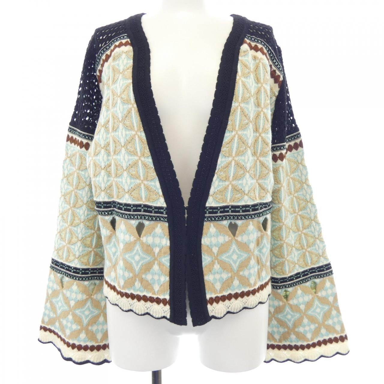 マメクロゴウチ Mame Kurogouchi MM18AW-KN006 カーディガン