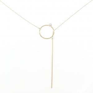 K18YG 淡水パール ネックレス 3.8mm