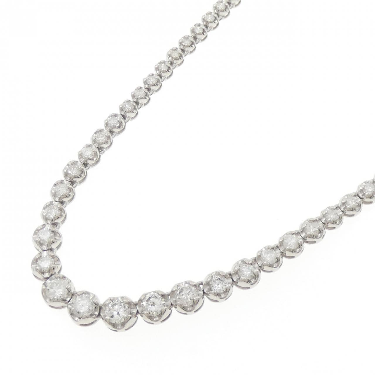 PT850钻石项链，5.01克拉