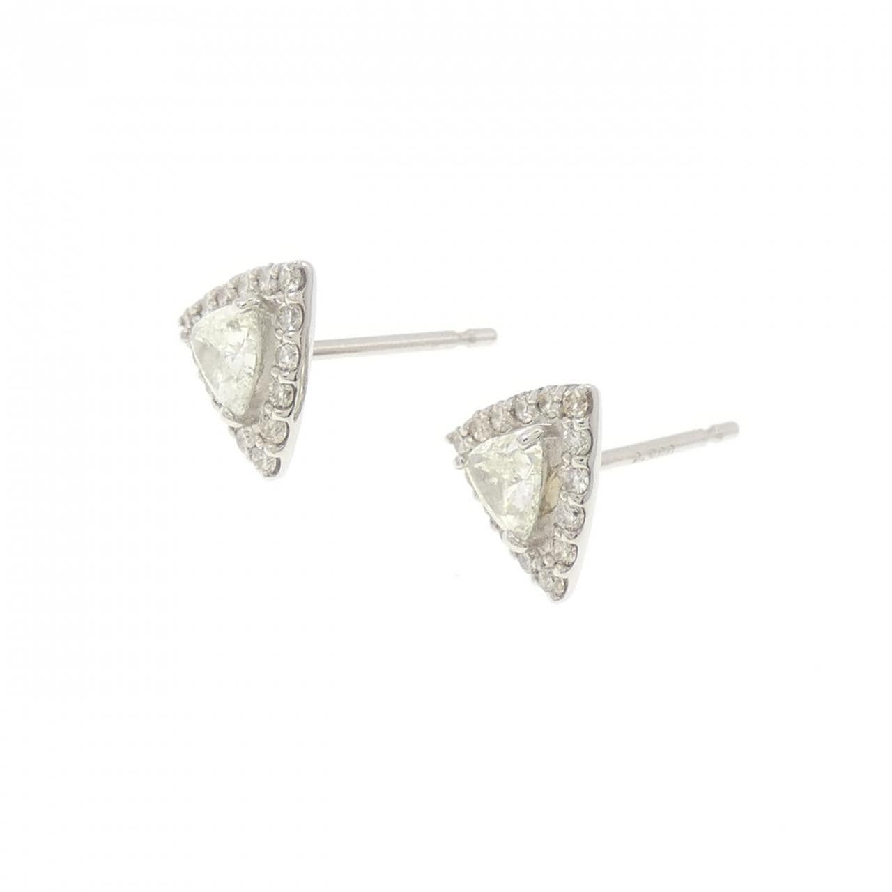 【新品】PT900 ダイヤモンド ピアス 0.40CT