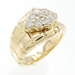 750YG ダイヤモンド リング 0.71CT