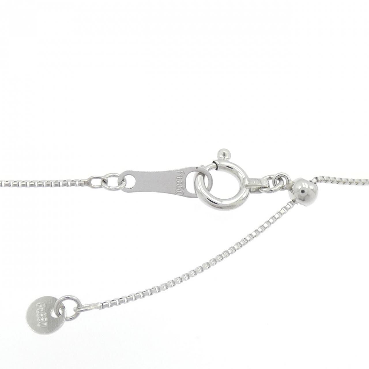 [新品] PT900/PT850钻石项链 0.50CT