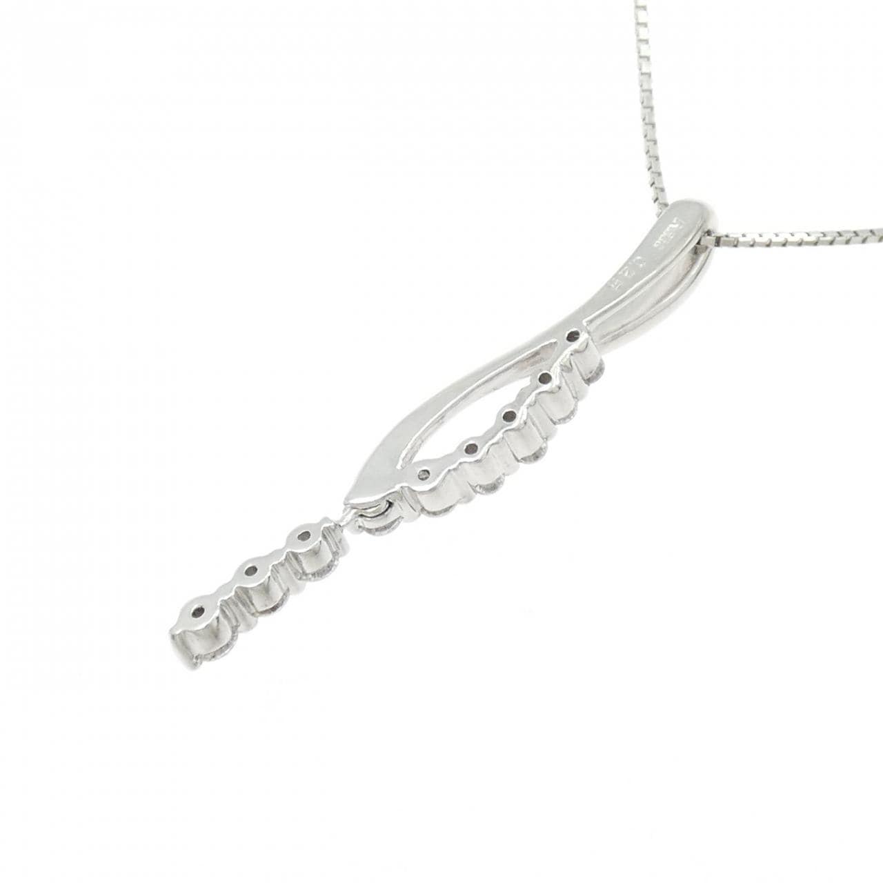 PT950/PT850 ダイヤモンド ネックレス 0.25CT