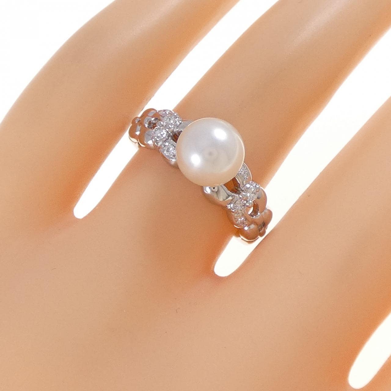 タサキ アコヤパール リング 7.4mm