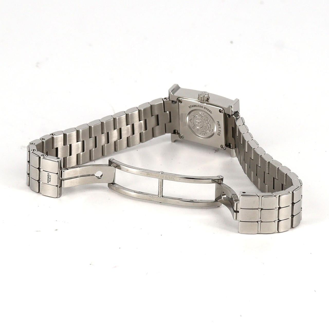 HERMES H 手表 HH1.110 不锈钢石英
