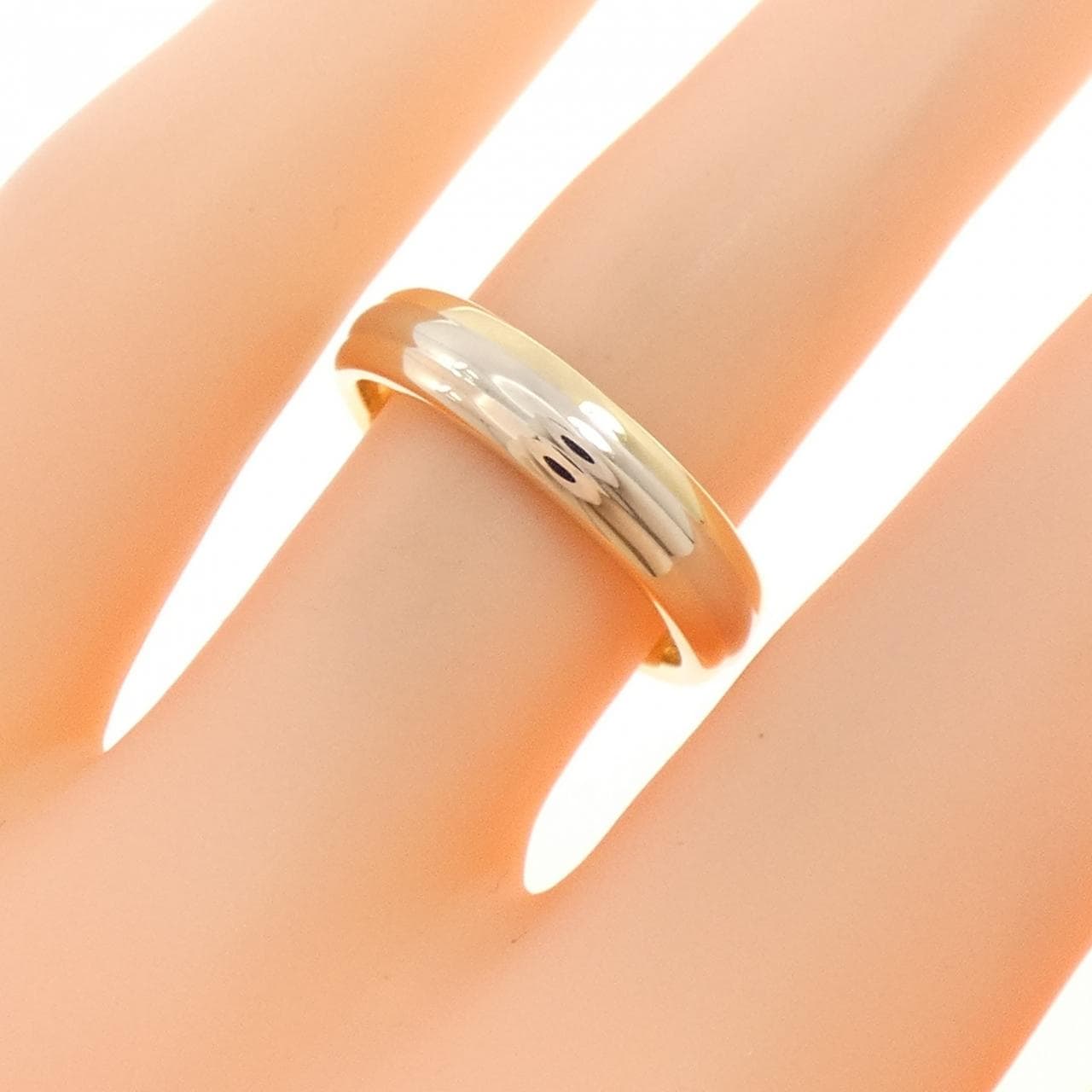 カルティエ スリーカラーウェディング リング