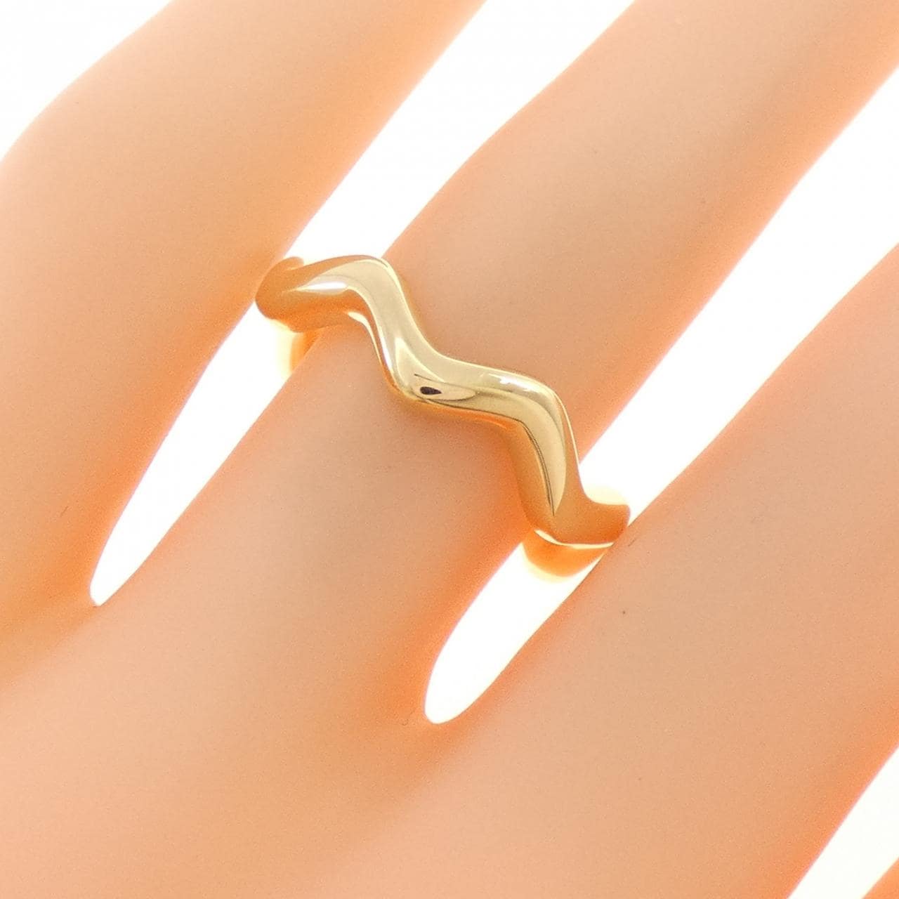 【ヴィンテージ】ティファニー ジグザグ ラージ リング