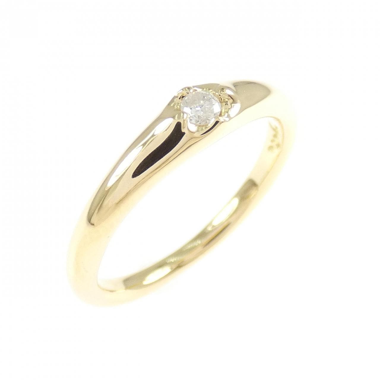 アガット ダイヤモンド リング 0.05CT