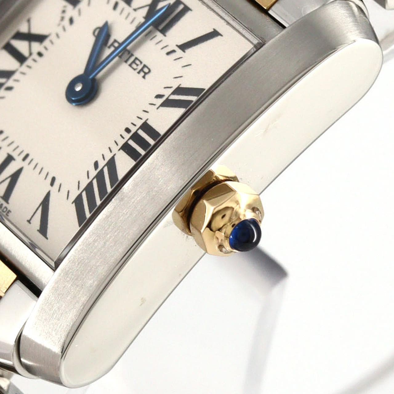 カルティエ タンクフランセーズSM コンビ W51007Q4 SSxYG クォーツ