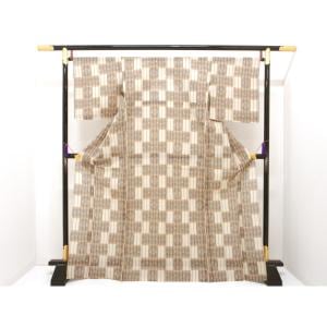 単衣　証紙付【琉球絣】