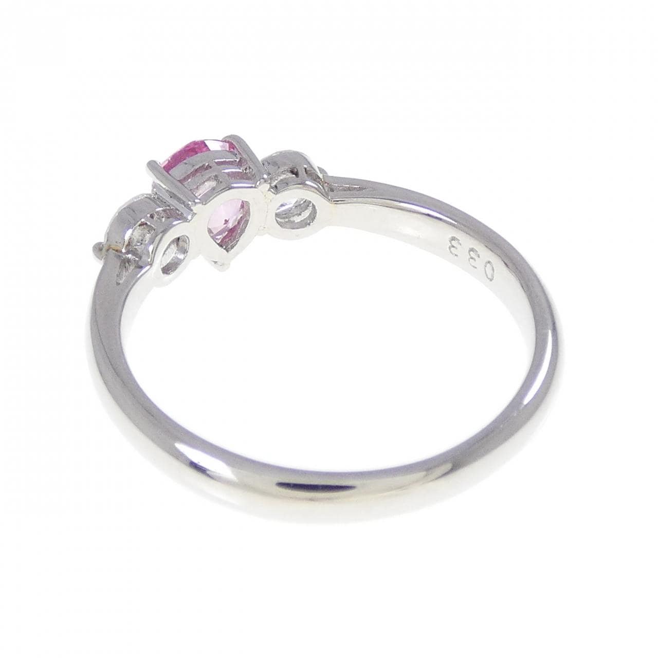 PT900 サファイヤ リング 0.63CT