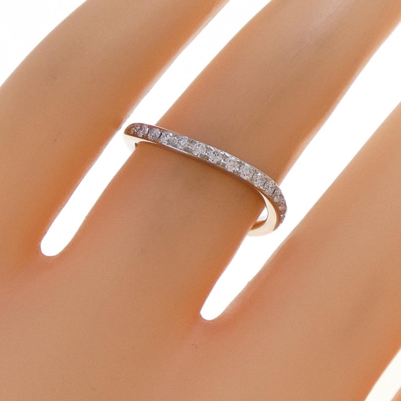 K18WG ダイヤモンド リング 0.21CT