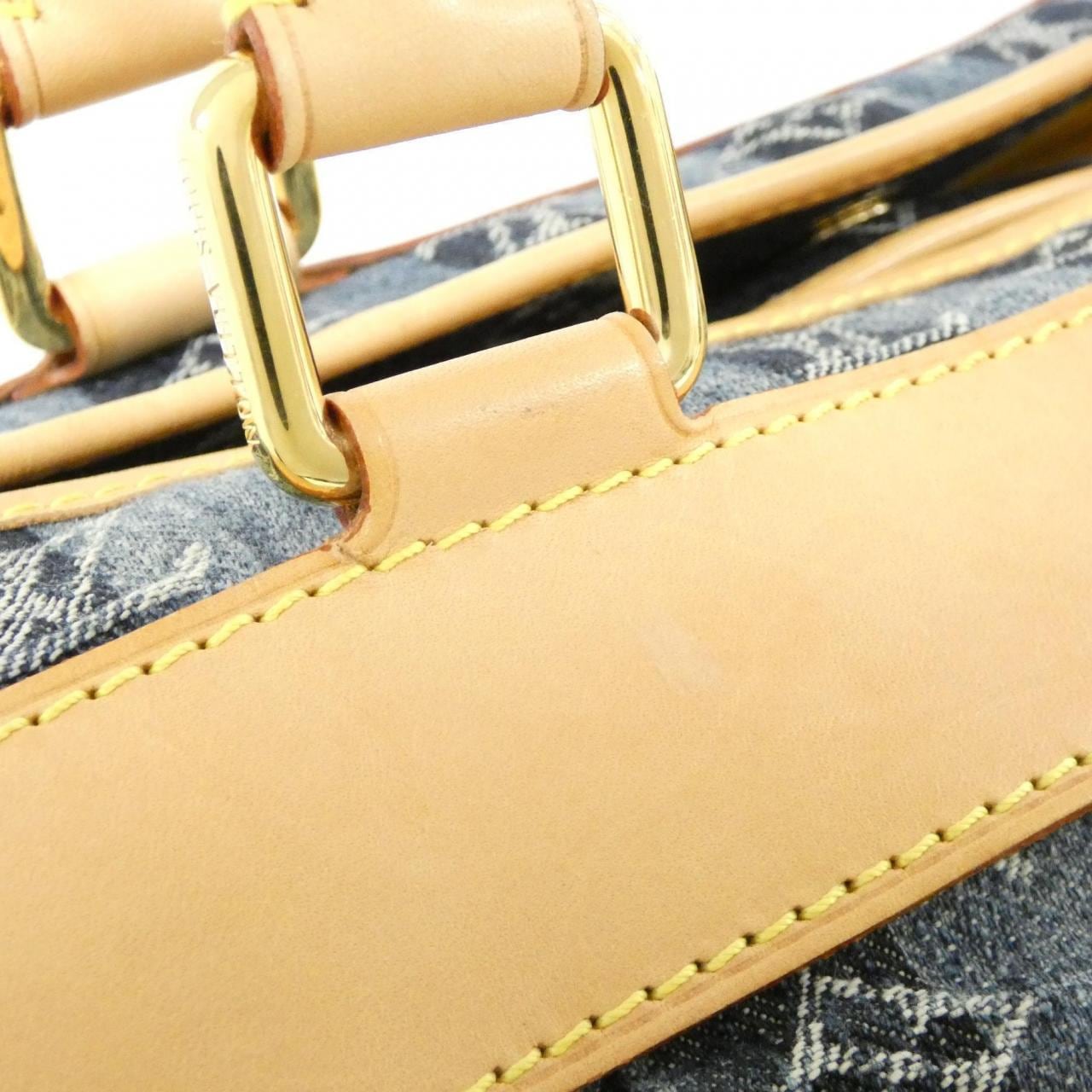 ルイヴィトン モノグラム デニム カバ レイエ GM M95336 バッグ