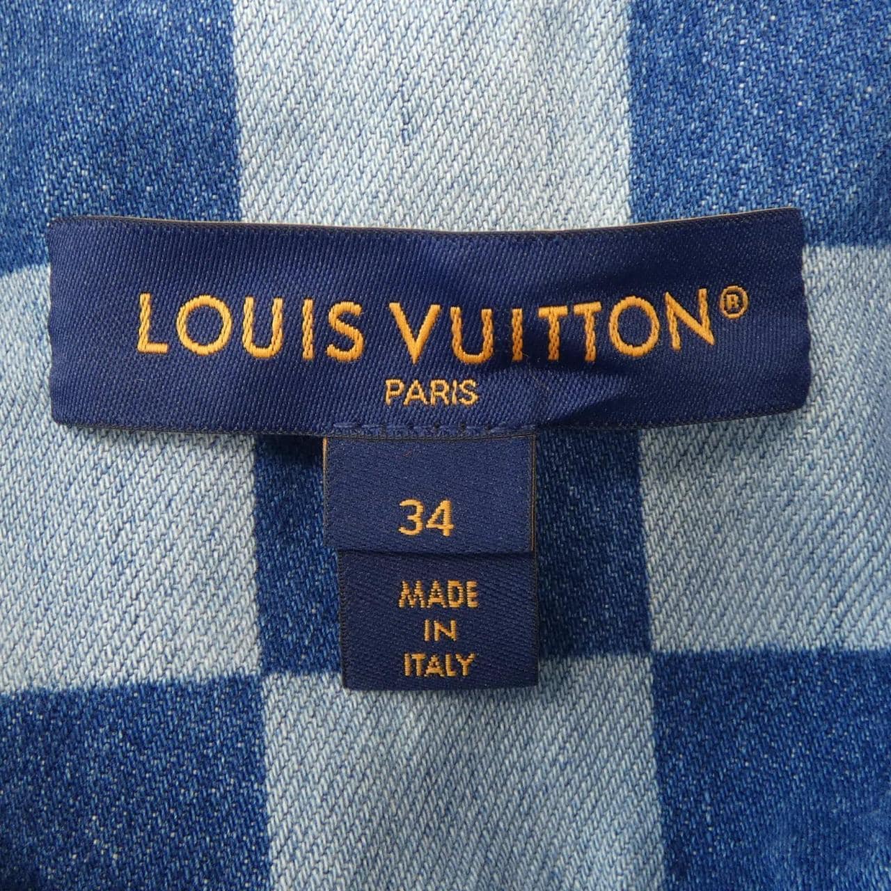 ルイヴィトン LOUIS VUITTON ダミエデニムジャケット FQJA59RXZ デニムジャケット