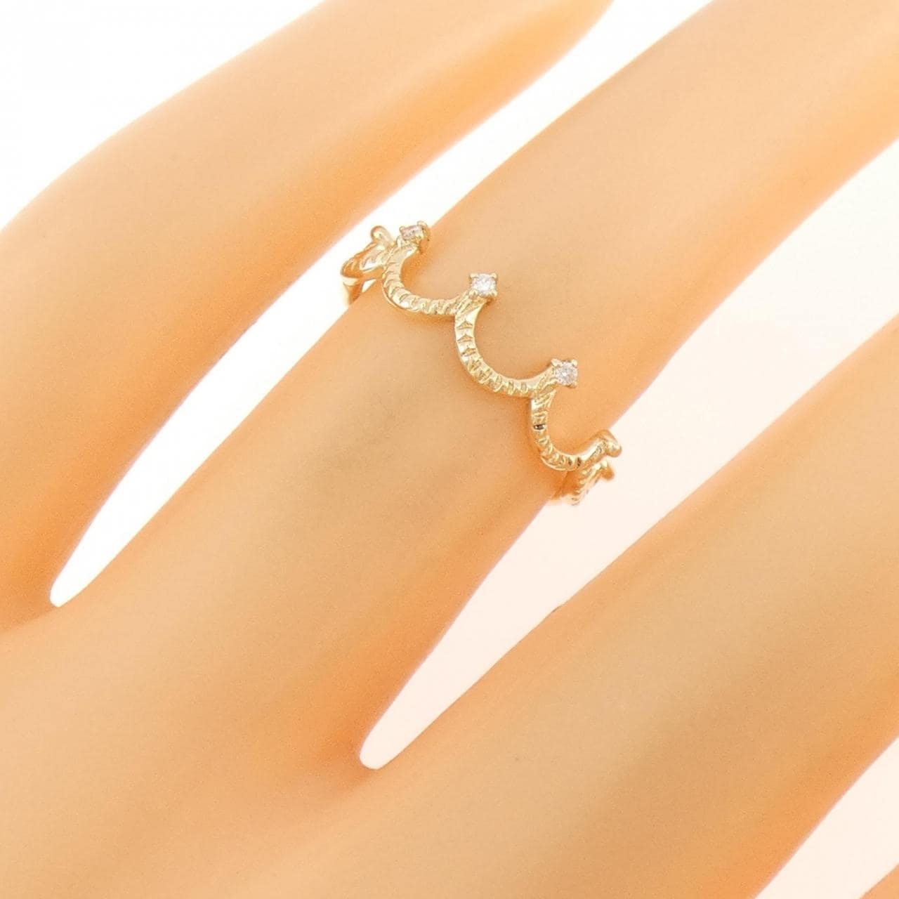 エテ ダイヤモンド リング 0.01CT