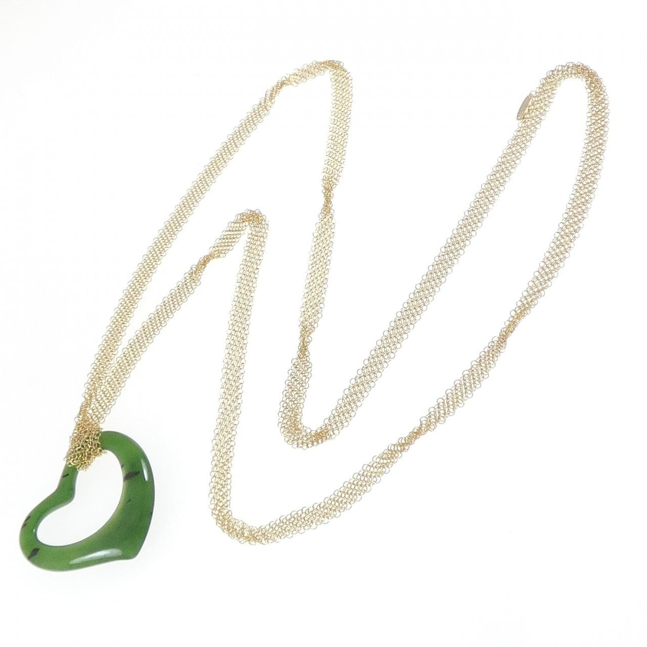 ティファニー ネフライトジェイド ネックレス