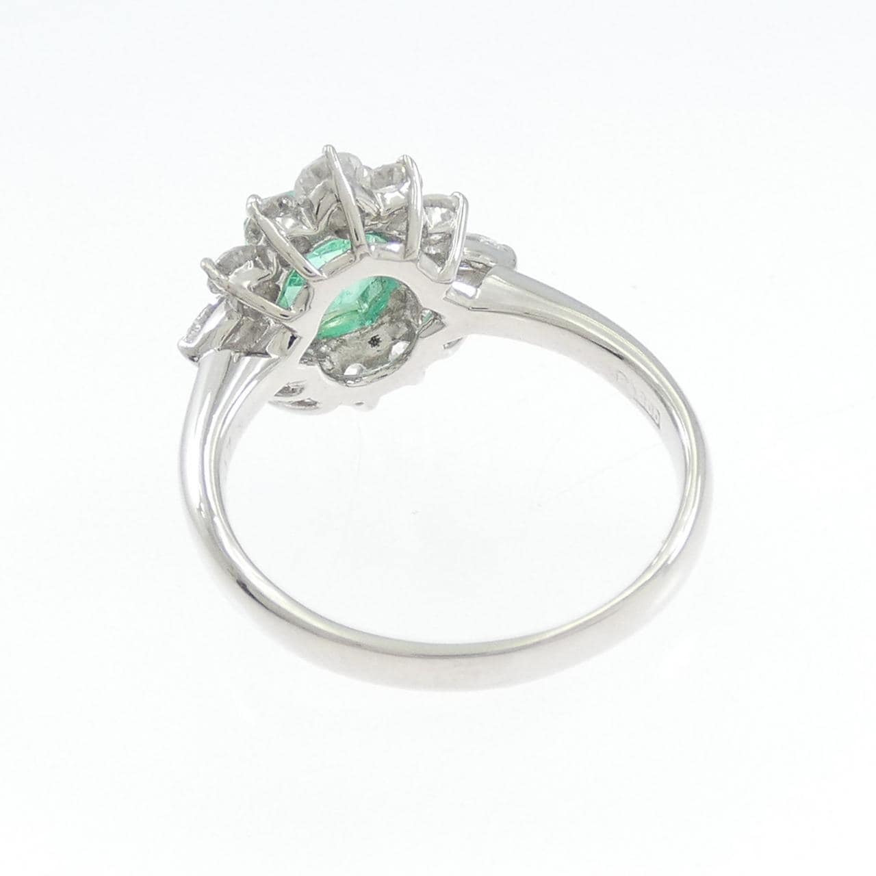 PT900 エメラルド リング 0.86CT