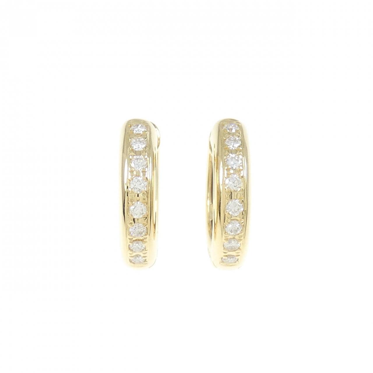 K18YG Diamond earrings 0.48CT