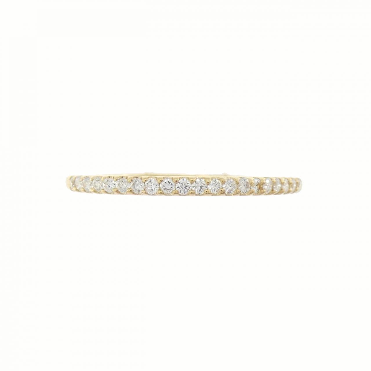 【リメイク】K18YG ダイヤモンド リング 0.10CT