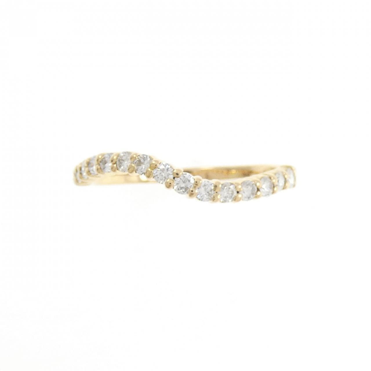 750YG ダイヤモンド リング 0.35CT