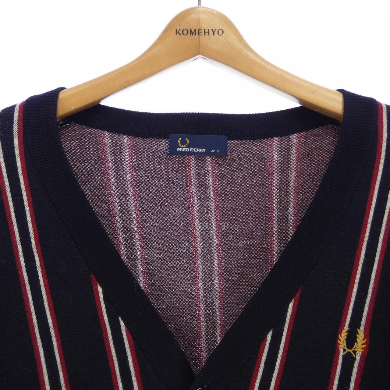 フレッドペリー FRED PERRY F3156 カーディガン
