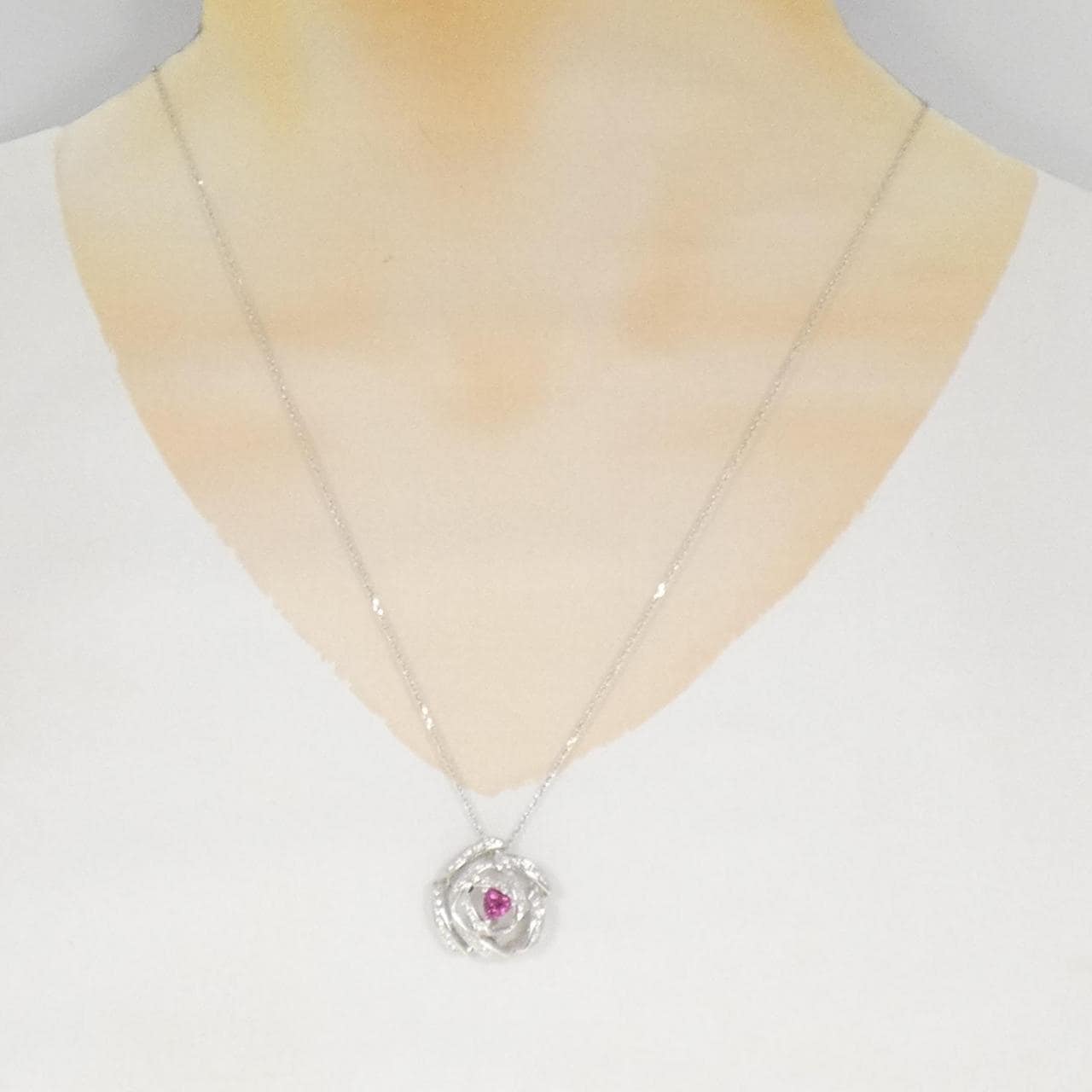 タサキ トルマリン ネックレス 0.36CT