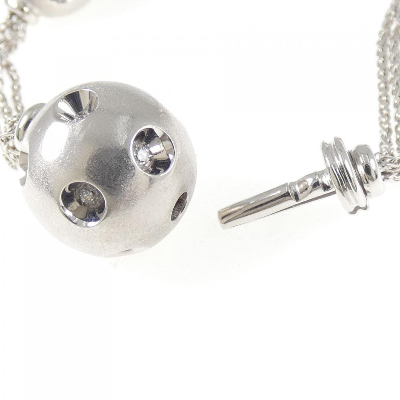 750WG ダイヤモンド ブレスレット