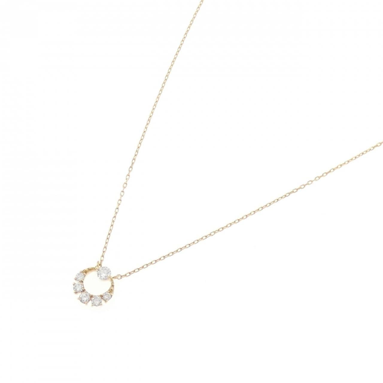 スタージュエリー ダイヤモンド ネックレス 0.10CT