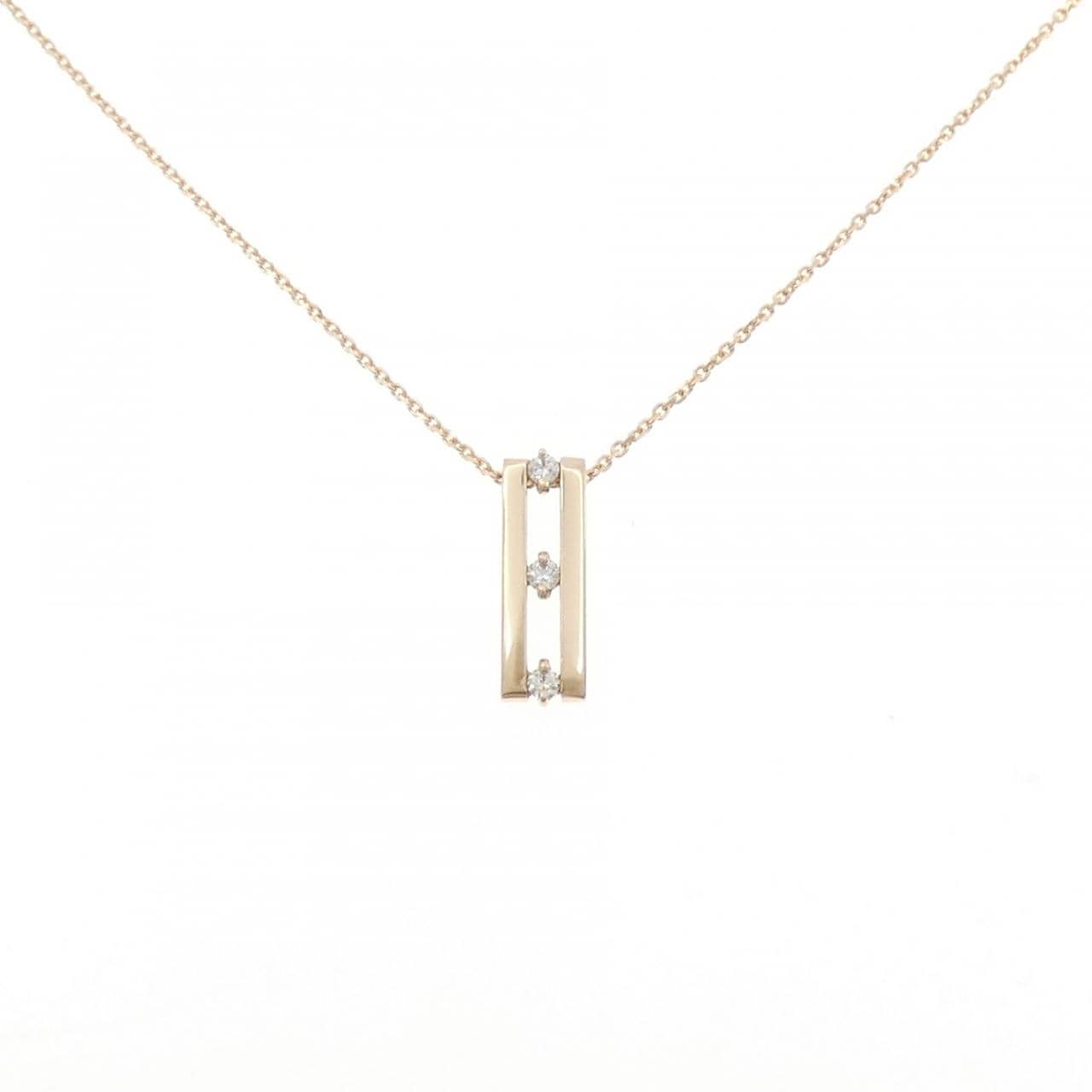 ギンザ タナカ ダイヤモンド ネックレス 0.07CT