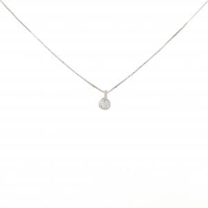 K10WG ダイヤモンド ネックレス 0.08CT