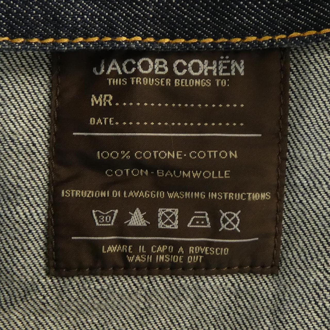 ヤコブコーエン JACOB COHEN J804 デニムジャケット
