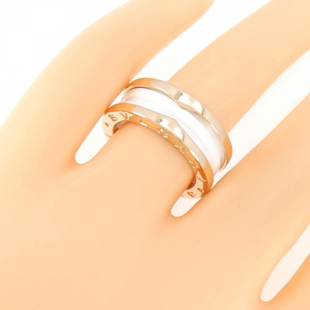 BVLGARI B.zero1 2 band ring