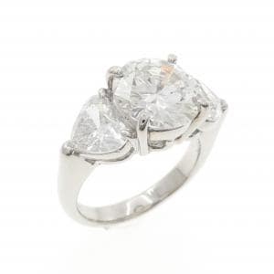 PT900 ダイヤモンド リング 3.237CT I VS1 Good