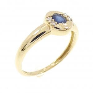 750YG サファイヤ リング