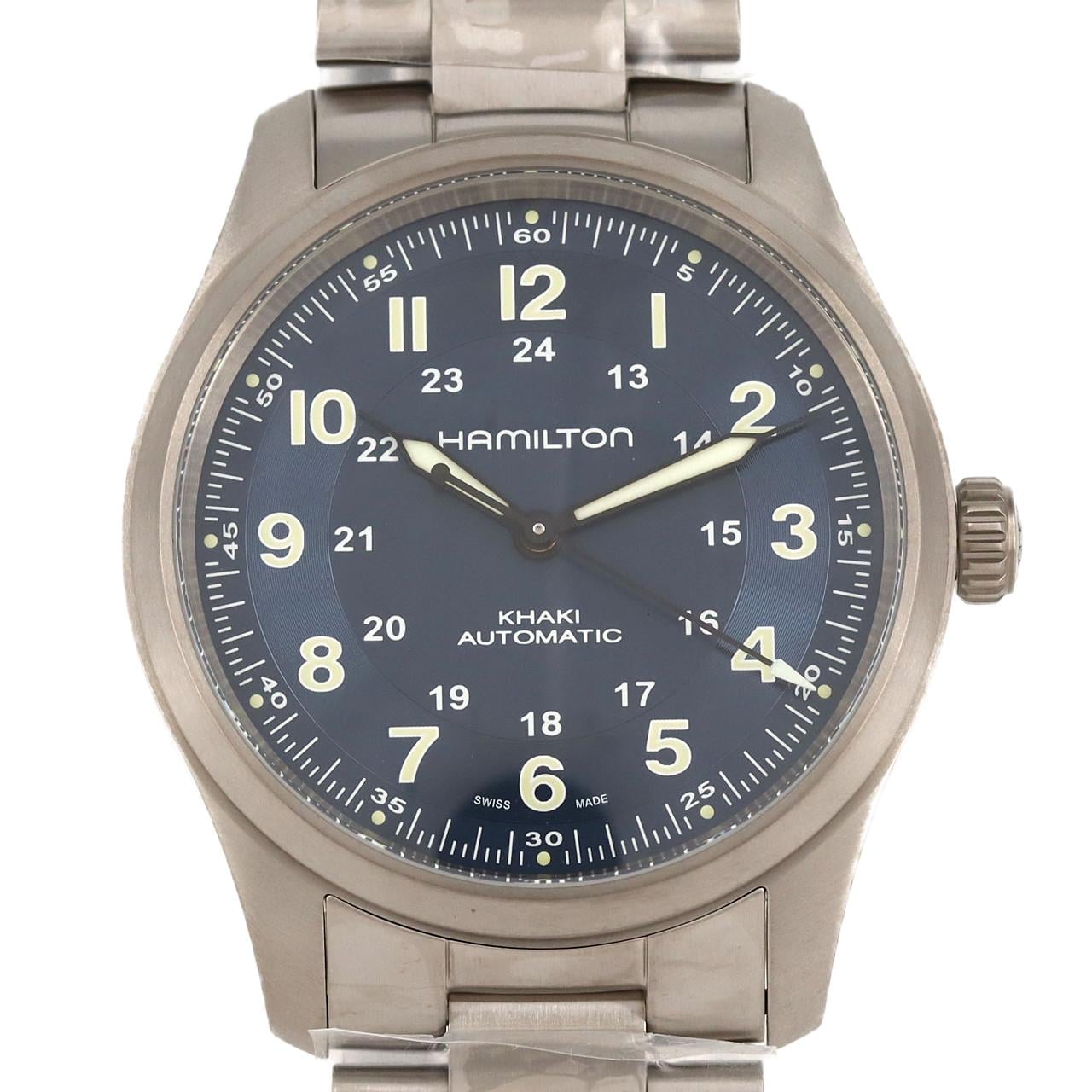 [新品] HAMILTON Khaki Field 钛 Auto H702050/H70205140 TI自动上弦