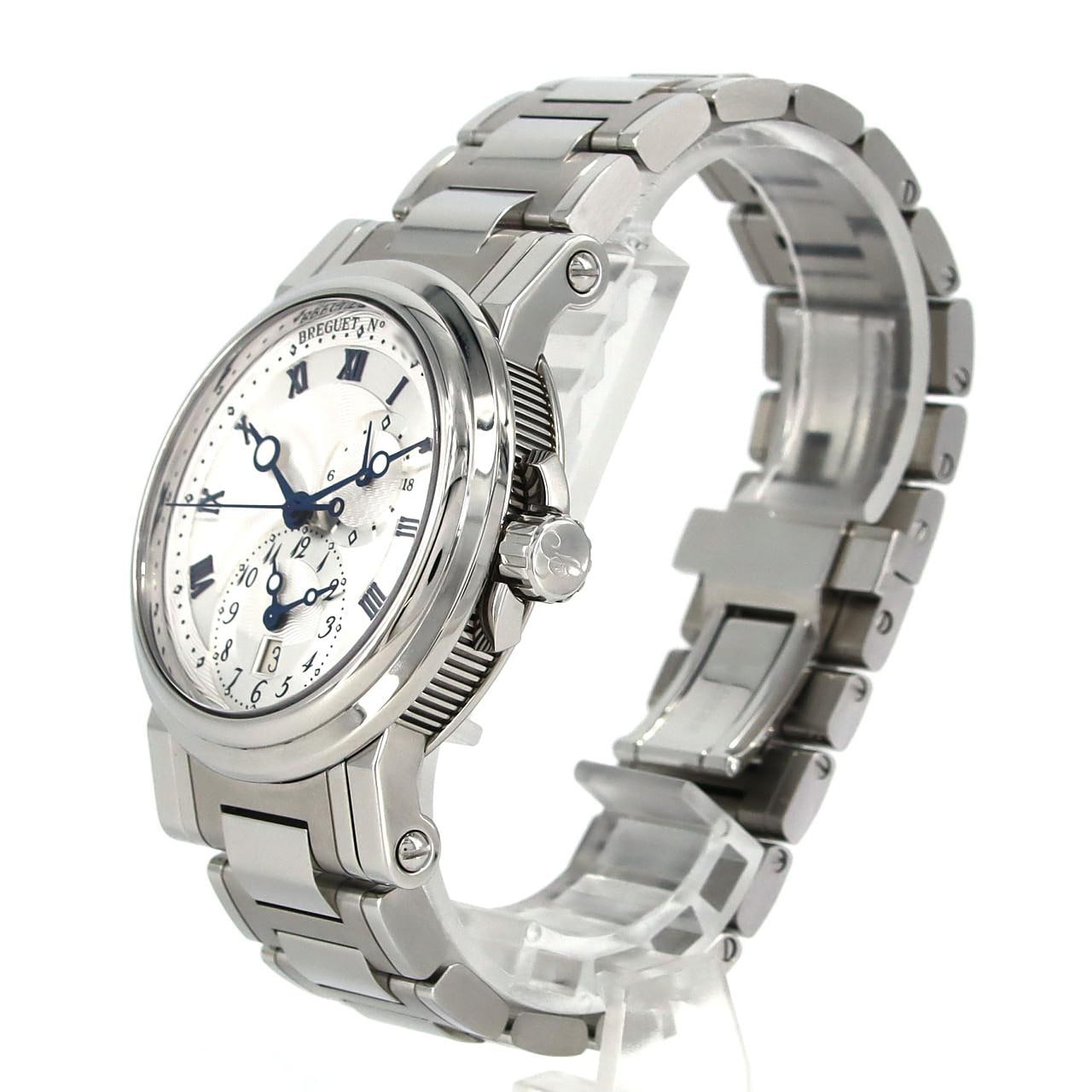 宝玑 Marine GMT 5857ST/12/SZ0 SS自动上弦