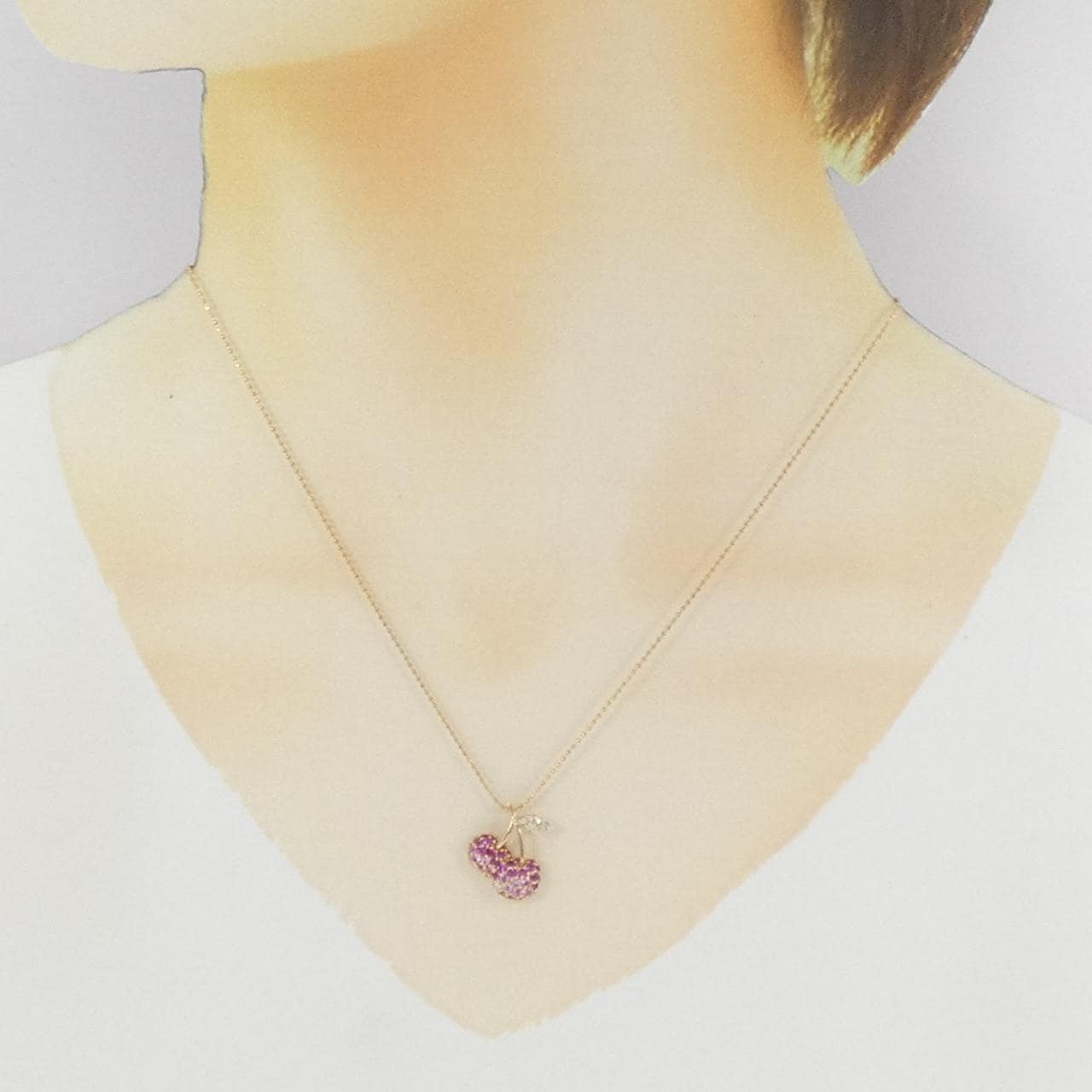 ギンザ タナカ カラーストーン ネックレス