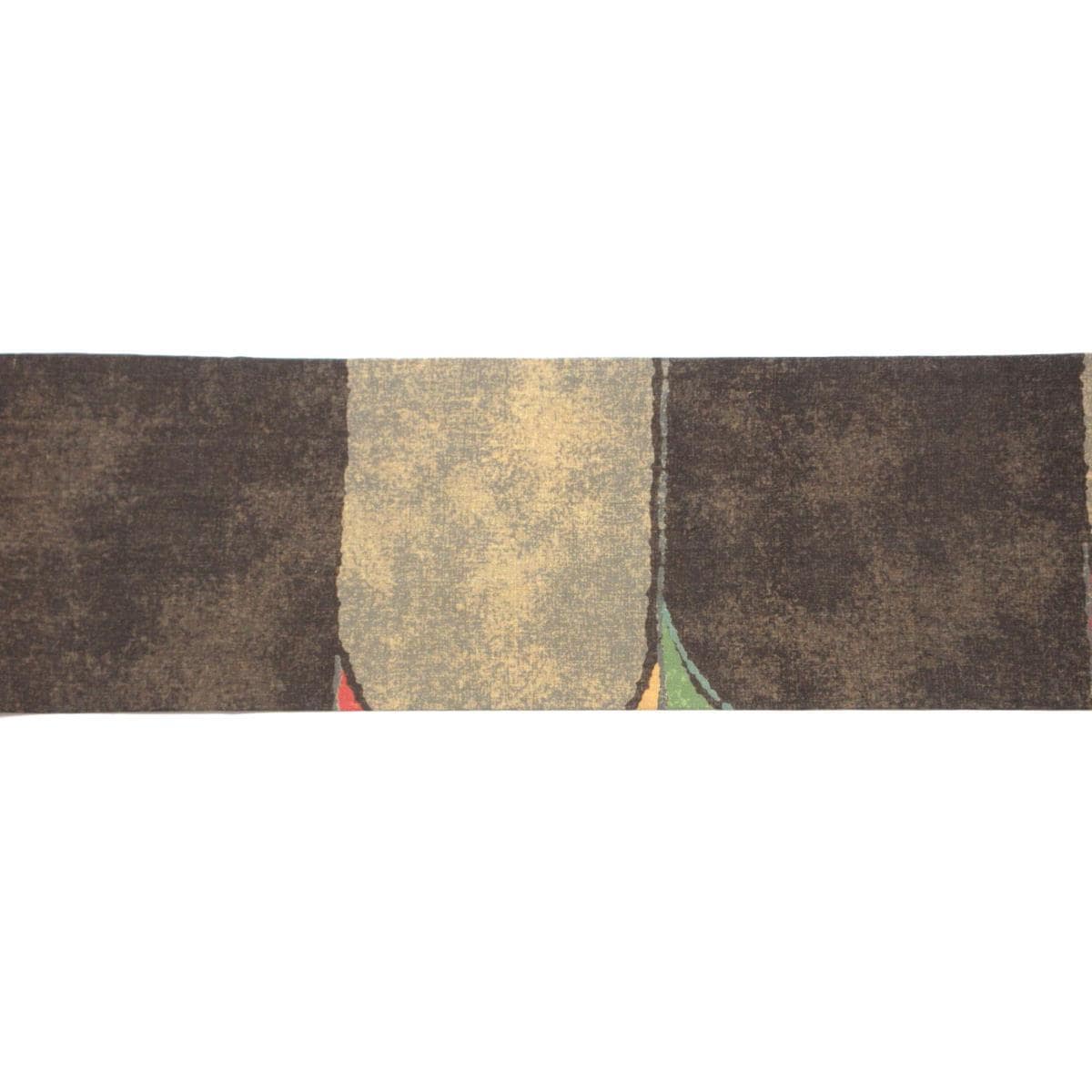 【未使用品】名古屋帯　染紬　全通柄