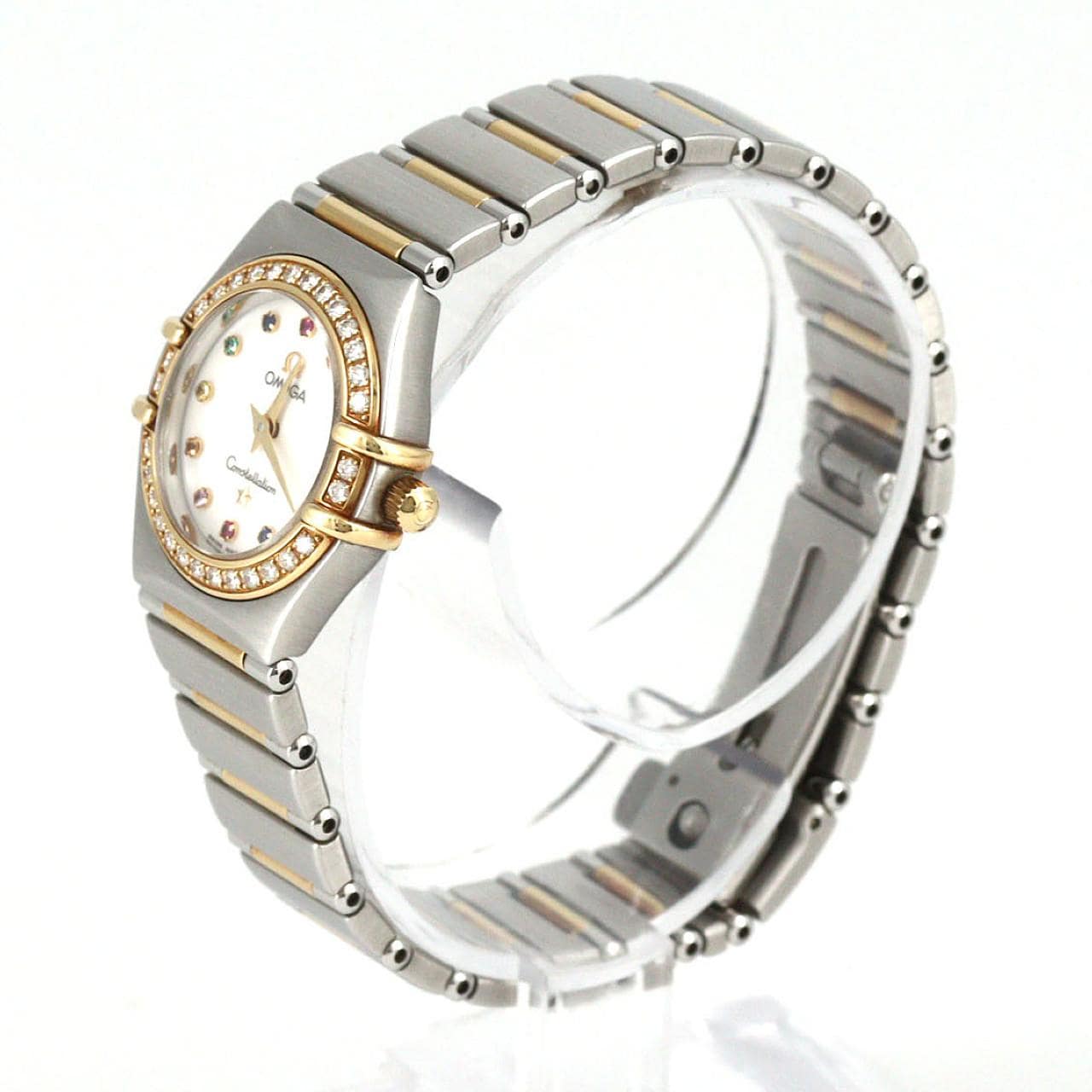 【ノーメンテナンス還元価格】オメガ コンステレーションミニアイリス コンビ/D･12P 1367.79 SSxYG クォーツ