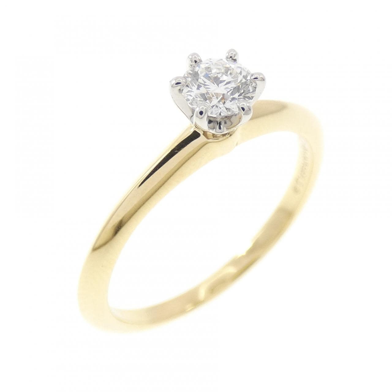 ティファニー クラシックソリティア リング 0.24CT
