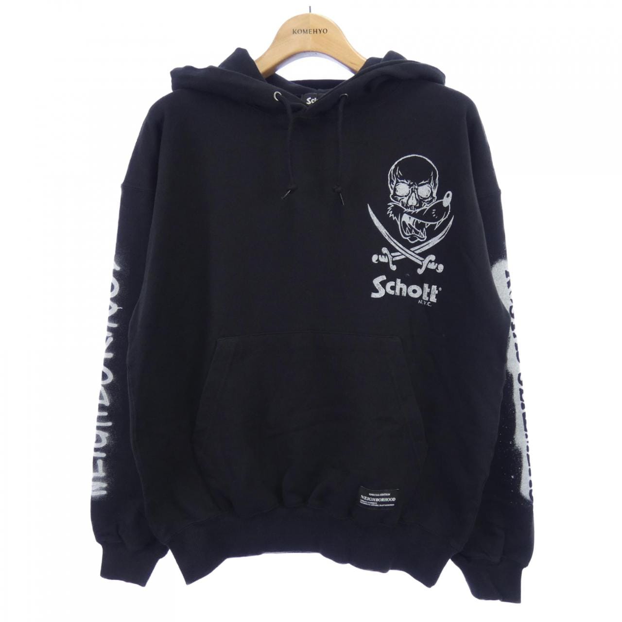 ネイバーフッド NEIGHBORHOOD Schott パーカー