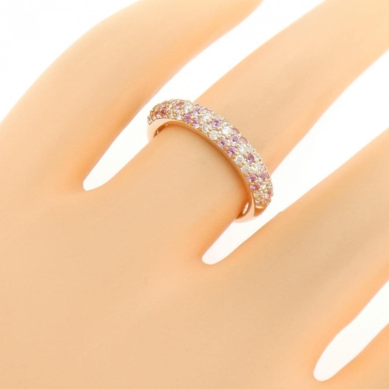 ポンテヴェキオ フラワー リング 0.27CT
