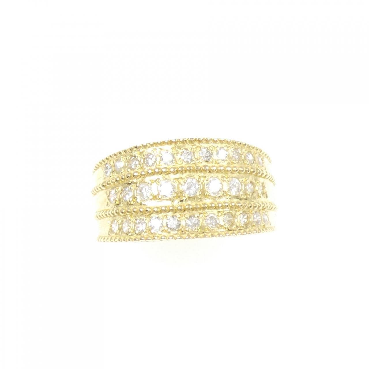 K18YG ダイヤモンド リング 0.54CT