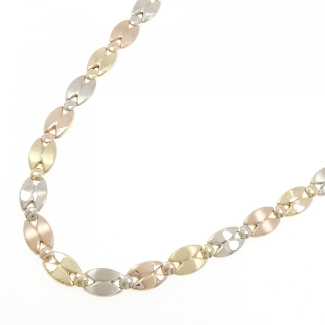 750スリーカラー ネックレス