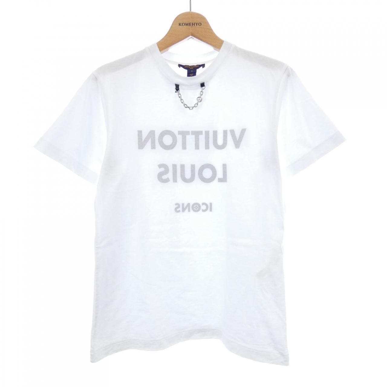 ルイヴィトン LOUIS VUITTON LOUIS VUITTONプリントTシャツ FITS02LCT Tシャツ