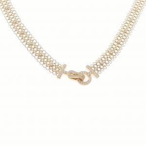 カルティエ ダイヤモンド ネックレス