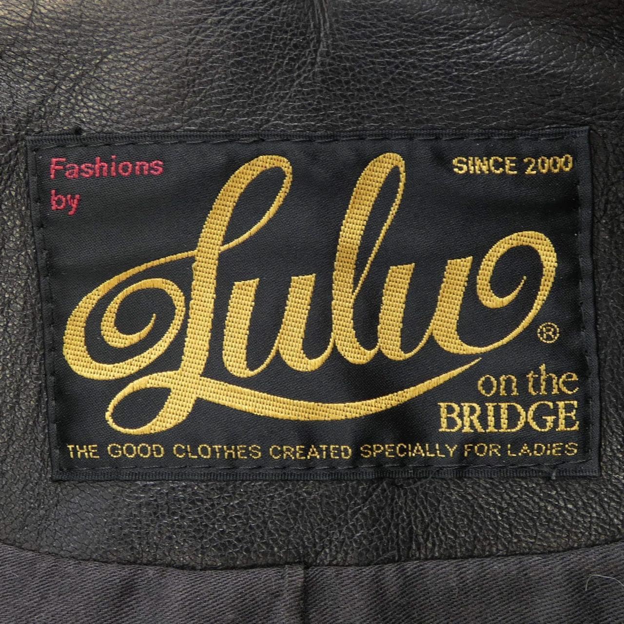 ルルオンザブリッジ LULU ON THE BRIDGE レザーライダースジャケット