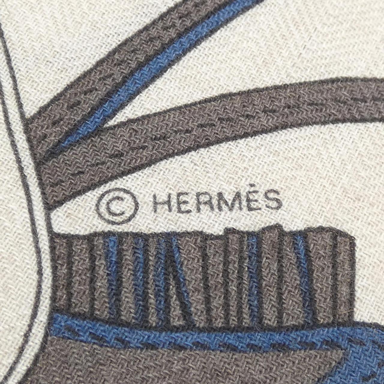 エルメス HERMES ET GRIS GRIS H693944T レクタングル STOLE